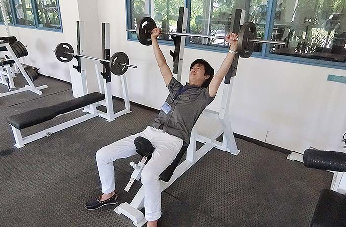 フィリピン留学 Cebu Blue Ocean Academy  in セブ- フィットネスジム