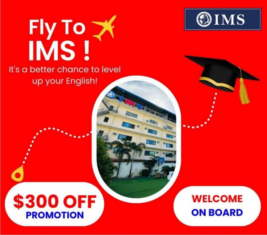  【セブ島/IMS】4週間-$300割引！長期留学になればなるほどお得！ - 0