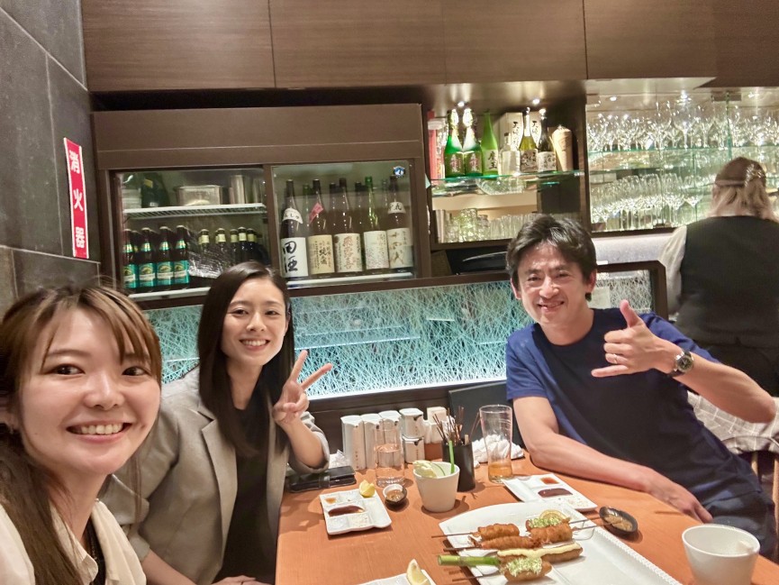 【セブ島/EV Academy】日本人マネージャーのShaneさんがCEBU21渋谷オフィスへ来てくれました！一緒に串揚げを楽しみました◎ - 3