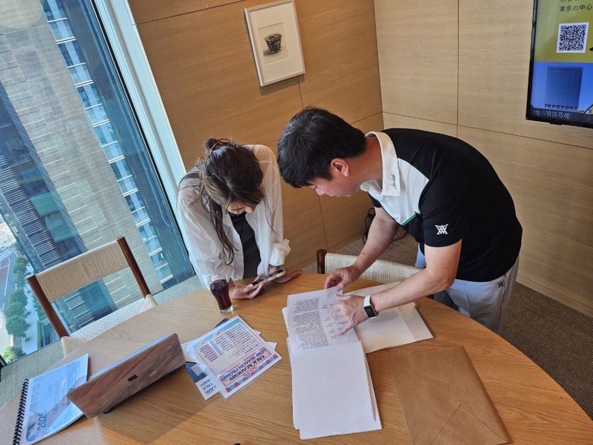 【クラーク/Clark TALK】校長のTimさんと韓国人ディレクターのJaniceさんが西新宿オフィスへ来てくれました! - 3