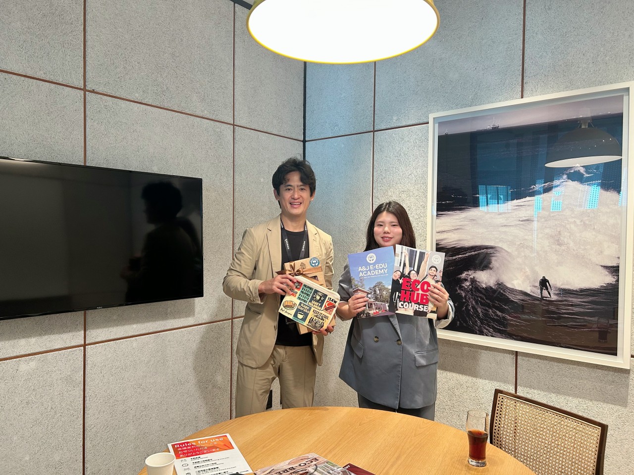 【バギオ / A＆J 】日本人スタッフのSAWAさんが渋谷オフィスにお越しくださいました！ - 0