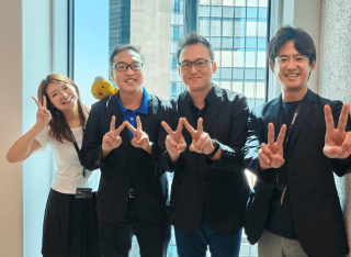 【Winning English Academy】校長マルコムさん＆日本人スタッフ甲部さんが来訪！