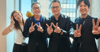 【Winning English Academy】校長マルコムさん＆日本人スタッフ甲部さんが来訪！