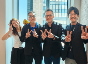 【Winning English Academy】校長マルコムさん＆日本人スタッフ甲部さんが来訪！