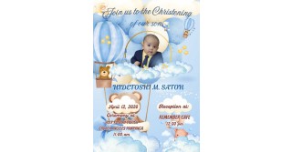 EGアカデミー日本人スタッフ・佐藤さんのお子様の洗礼式に行ってきました。