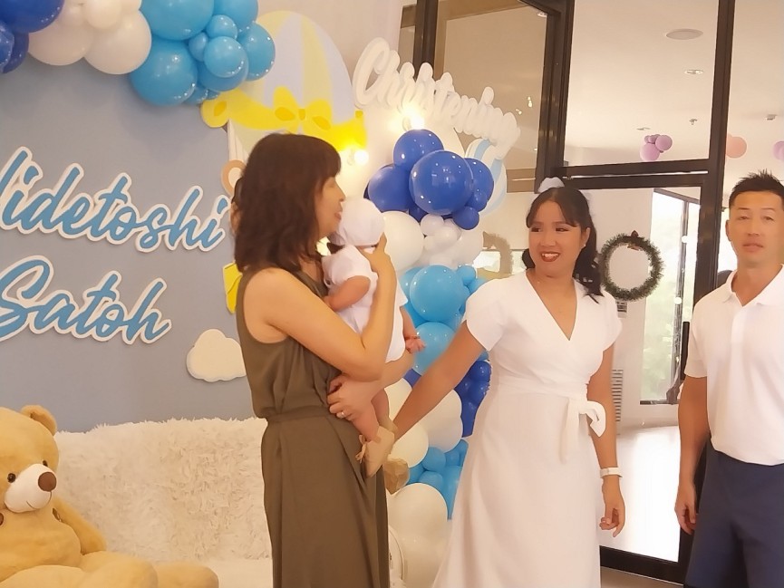 EGアカデミー日本人スタッフ・佐藤さんのお子様の洗礼式に行ってきました。 - 9