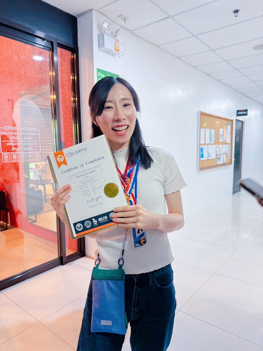 #686 MAKIさん（20代女性）EV Academy（セブシティ） Power Speaking 6(スパルタ) 2週間| フィリピン留学 - img2 - 0