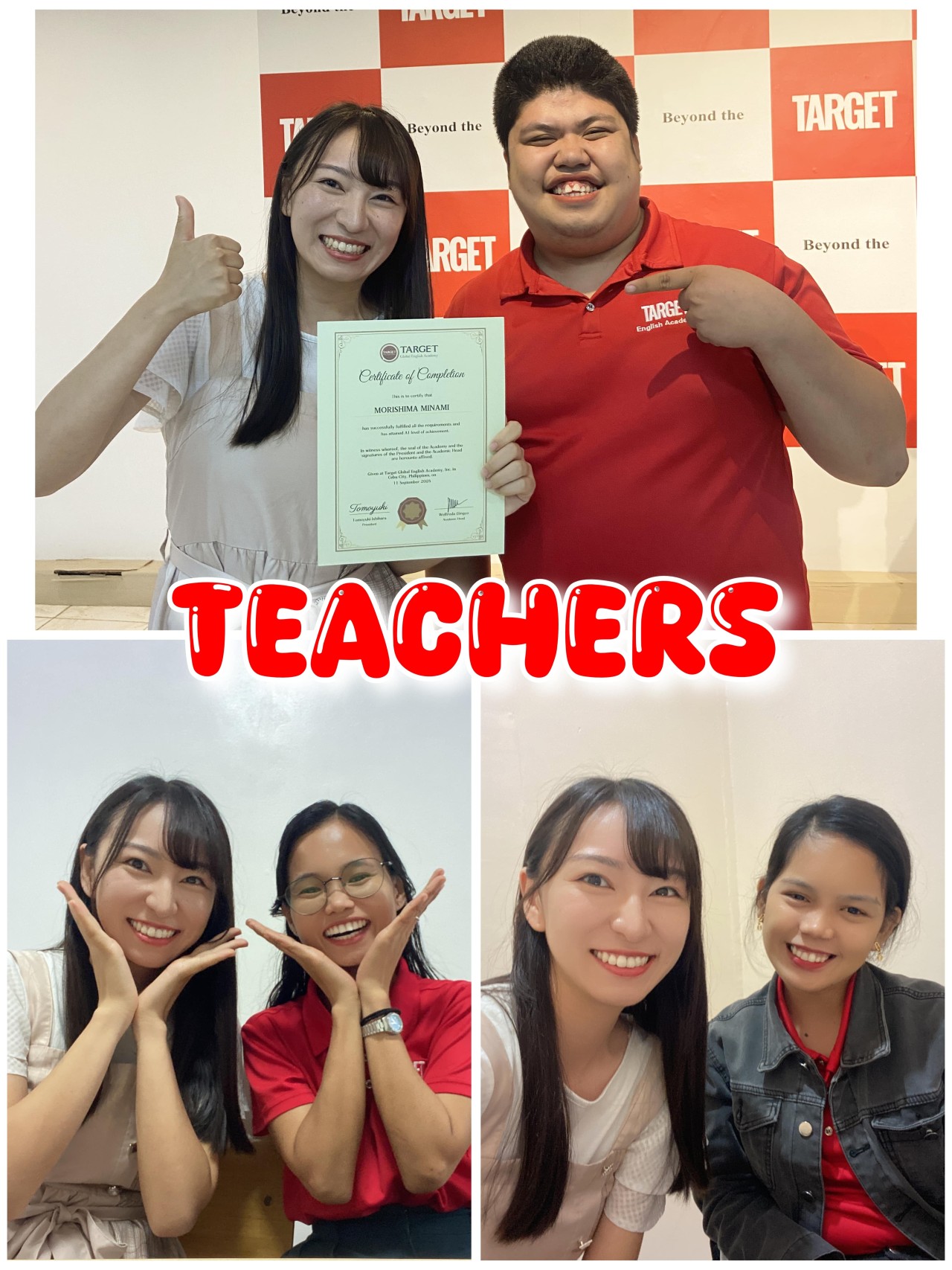 #656 MINAMIさん（20代女性）TARGET（セブ島/セブシティ郊外）TARGET4コース 1週間 | フィリピン留学 - img1 - 0