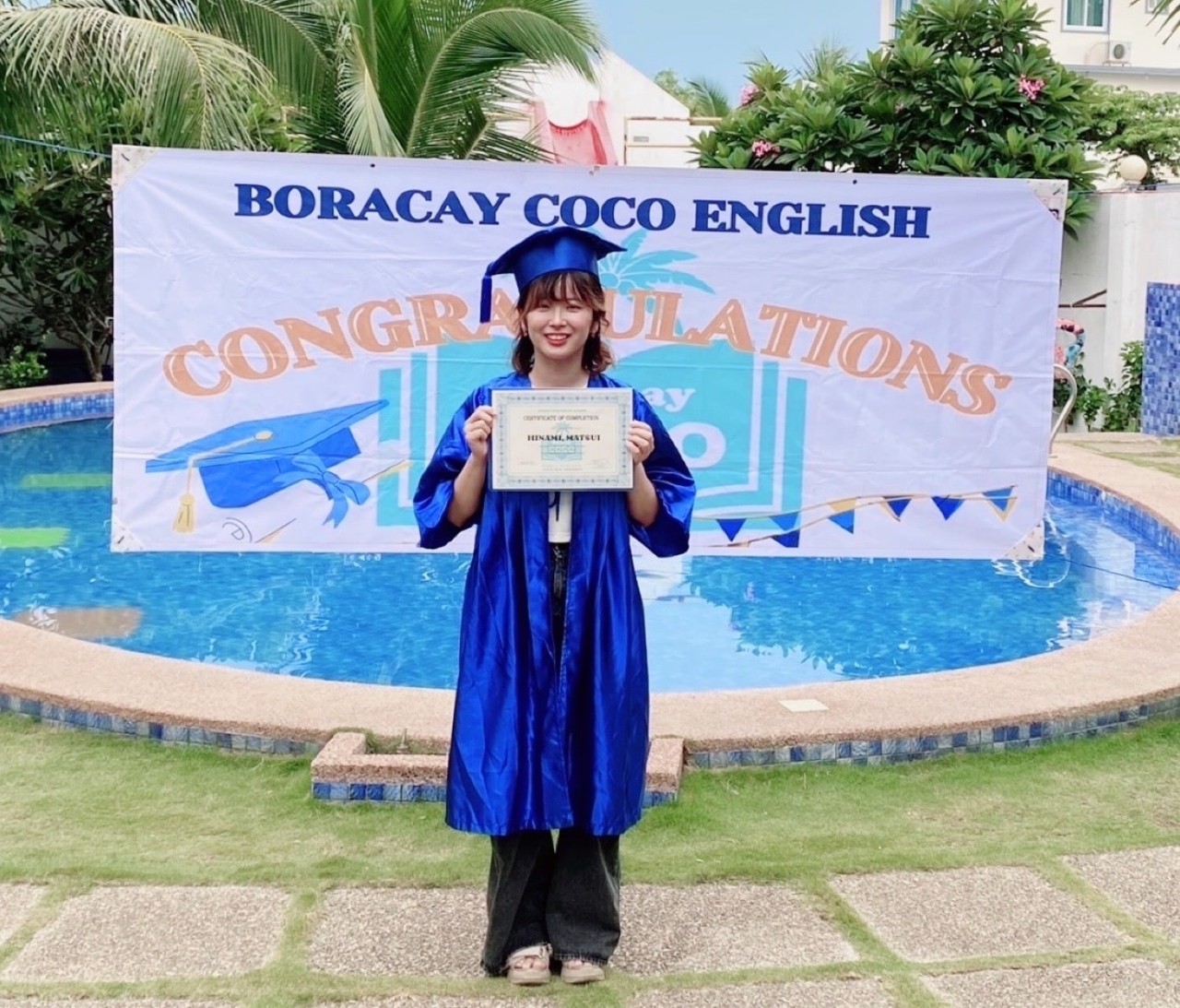 #620 Hinamiさん（20代女性）Boracay coco English（ボラカイ) General ESLコース 3週 | フィリピン留学 - img2 - 0