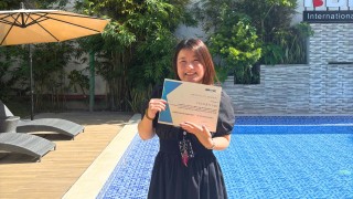 #671 Sakiさん（20代女性）I.BREEZE Maincampus（セブシティ）Power ESLコース 11週間| フィリピン留学