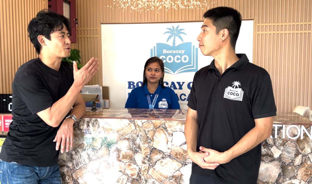 Boracay Coco English - 今回訪問したスタッフからのメッセージ