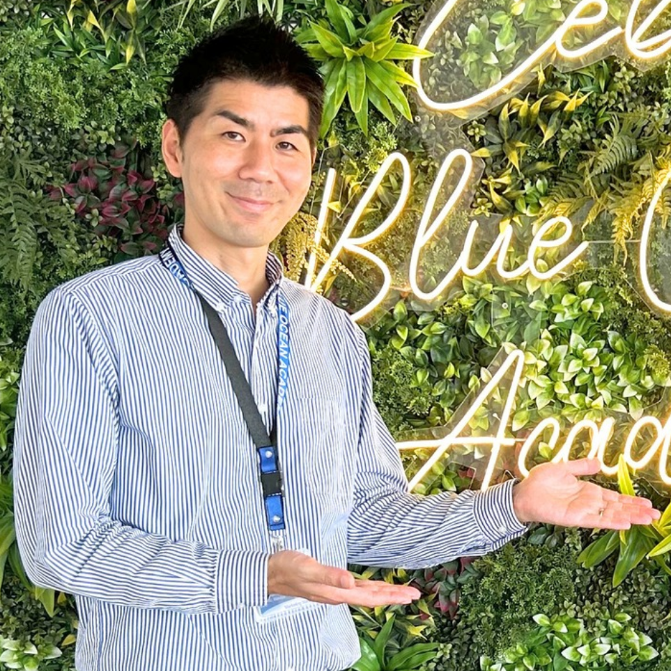 Cebu Blue Ocean Academy - 今回案内してくれた学校スタッフ