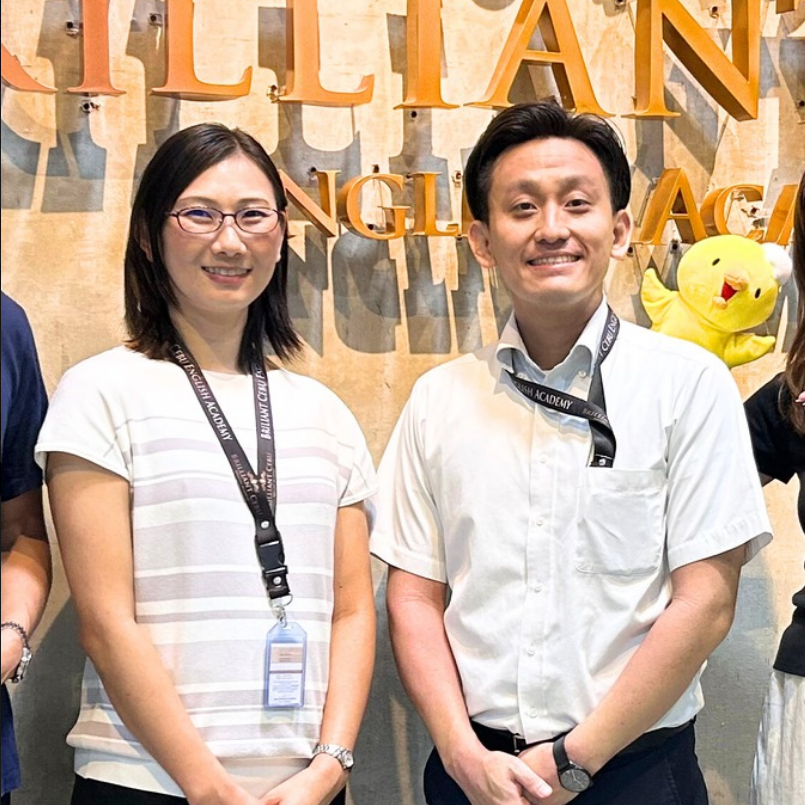 Brilliant Cebu English Academy - 今回案内してくれた学校スタッフ