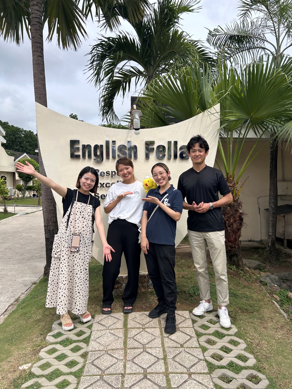 English Fella 2 - 今回訪問したスタッフからのメッセージ