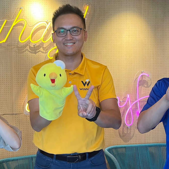 Winning English Academy City - 今回案内してくれた学校スタッフ