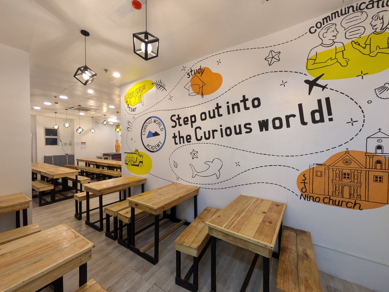 フィリピン留学 Cebu21 - Curious World Academy-Restaurant-11