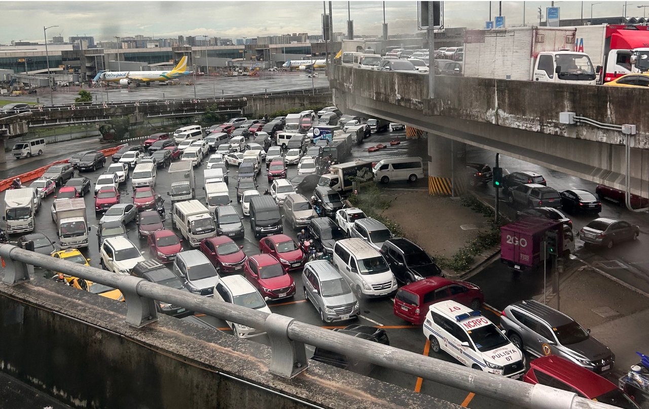 マニラの渋滞の様子