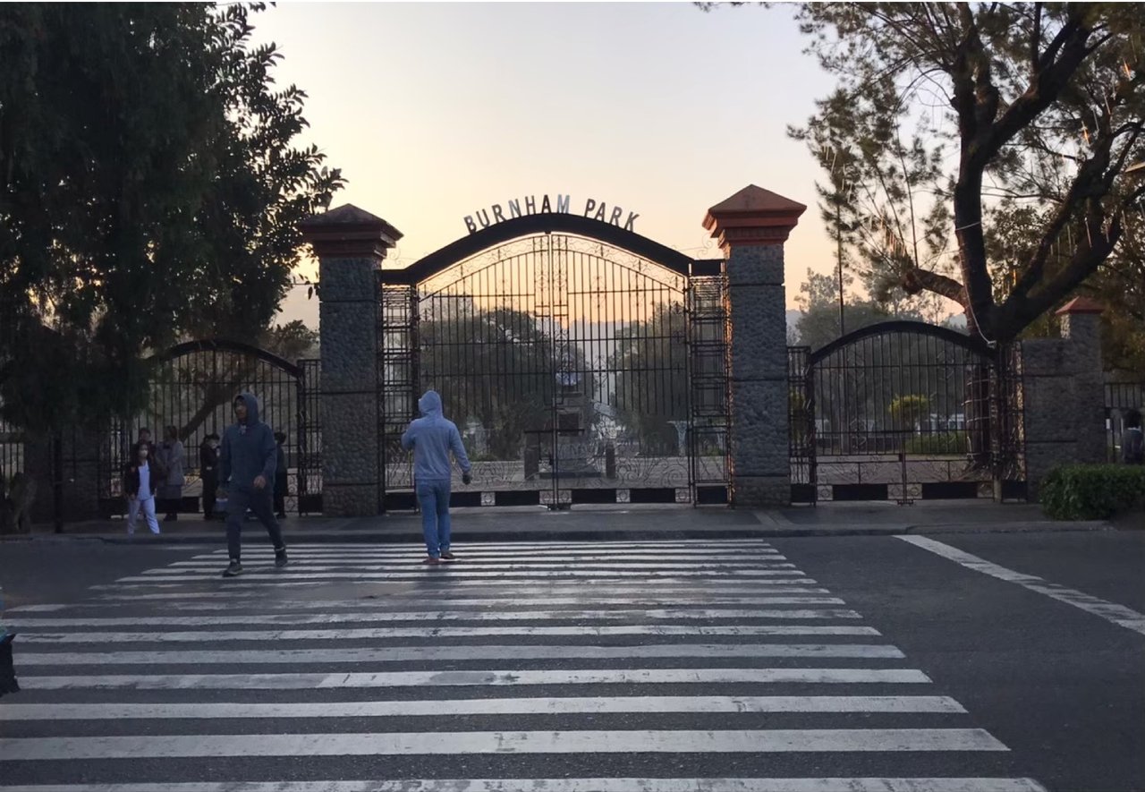 バギオ市街地の中心にあるバーナムパーク