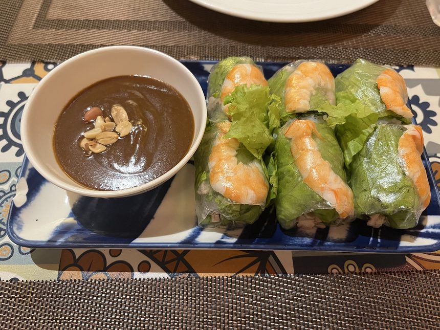 ベトナム料理の生春巻き